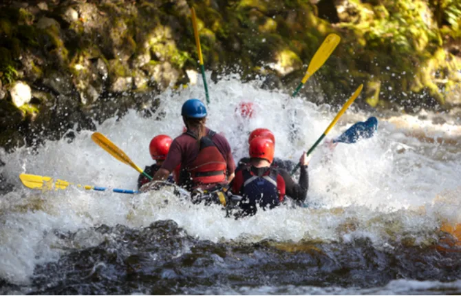 White Water Rafting Rapids